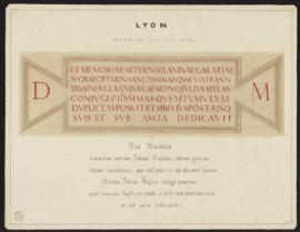 Planche « Sarcophage double d’une famille grecque » - Lyon