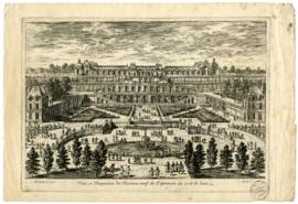 « Veüe et Perspective de l’Entrée du Chateau neuf de St. Germain-en-Laye du costé de l’eau »