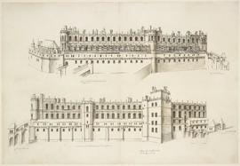 Jacques Androuet du Cerceau, Elévations extérieures du château de Saint-Germain-en-Laye