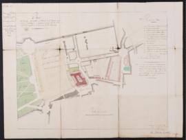 Plan des environs du château de Saint-Germain-en-Laye affecté à l'école spéciale impériale milita...