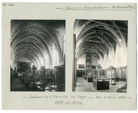 Photographies de la salle de Mars au château de Saint-Germain-en-Laye