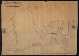 Plan des environs du château de Saint-Germain-en-Laye affecté à l'école spéciale impériale milita...