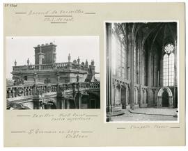 Photographies du sommet du donjon du château de Saint-Germain-en-Laye restauré et de l'intérieur ...