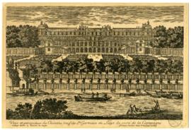 « Veüe et perspective du Chateau neuf de St. Germain-en-Laye du costé de la Campagne »