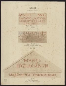 Planche « Monuments religieux » - Nîmes