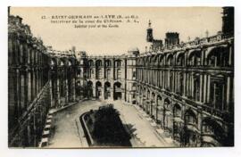 12.-SAINT-GERMAIN-en-Laye (S.-et-O.). / Intérieur de la cour du Château. A.L. / Interior yard of the Castle