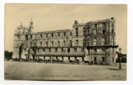 8  Château de Saint-Germain (XVIe Siècle). - Façade ouest  N.D Phot.