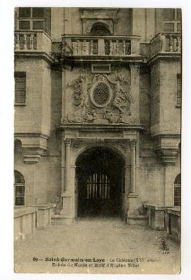 69 - Saint-Germain-en-Laye – Le Château (XVIe siècle). Entrée du Musée et Motif d’Eugène Millet