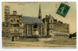 
St-Germain-en-Laye. - Le Château et la Chapelle. Place Thiers
