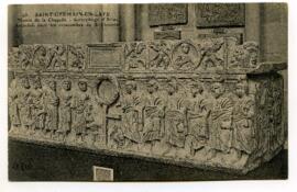 
SAINT-GERMAIN-EN-LAYE. - Le Musée de la Chapelle – Sarcophage d’Arles Autrefois dans les catacom...