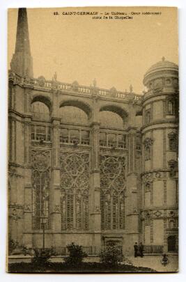 
SAINT-GERMAIN - La Château - Cour intérieure (côté de la Chapelle)
