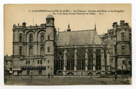 5 - St-GERMAIN-en-LAYE (S.-et-O.) - Le Château – (façade sud-Ouest et la Chapelle) | The Castle (South Western Front) and the Chapel A. P.