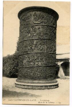 11 SAINT-GERMAIN-EN-LAYE. Le Château. Reste de la Colonne. - LL