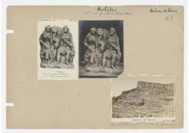 Photographie intitulée Souvenir de Solutré – Vue des fouilles faites par l'académie de Mâcon