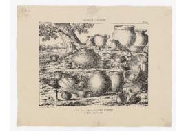 Planche intitulée "Essai de classification des poteries- Palafittes du Bourget"