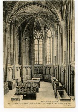 86 – SAINT-GERMAIN-EN-LAYE – Chapelle du Château, Côté Est