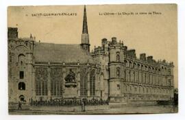 
SAINT-GERMAIN-EN-LAYE Le Château – La Chapelle et statue de Thiers
