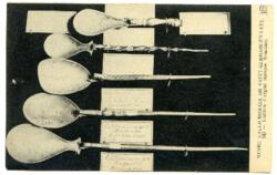 MUSEE GALLO-ROMAIN DE SAINT-GERMAIN-EN-LAYE. 347 – Cuillers d’argent (époque Romaine).