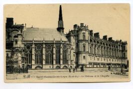 3-Saint-Germain-en-Laye (S.-et-O.) - Le Château et la Chapelle