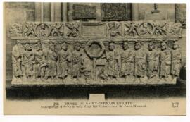 296 - MUSEE DE SAINT-GERMAIN-EN-LAYE. Sarcophage d’Arles trouvé dans les Catacombes de Saint-Honoral