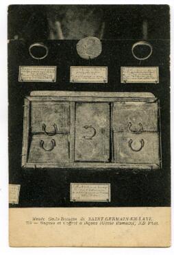 Musée Gallo-Romain de SAINT-GERMAIN-EN-LAYE. 379 – Bagues et coffret à Bijoux (Gaule Romaine) ND ...