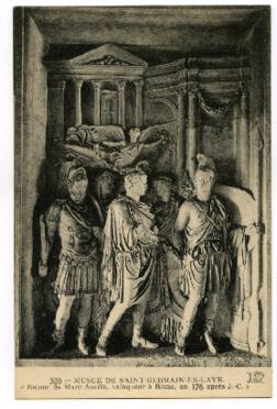 320 - MUSEE DE SAINT-GERMAIN-EN-LAYE. « Retour de Marc Aurèle, vainqueur à Rome, en 176 après J.-...