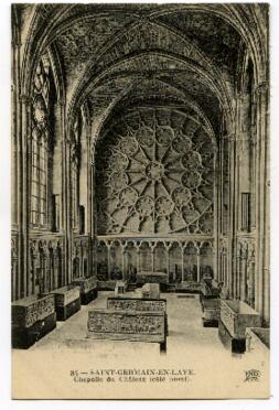 85 - MUSEE DE SAINT-GERMAIN-EN-LAYE – Chapelle du Château (côté ouest)