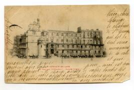 St-GERMAIN-EN-LAYE / LE CHÂTEAU XVIe SIÈCLE – FAÇADE OUEST