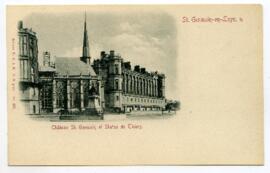 Château St. Germain et Statue de Thiers