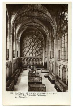 266 – CHATEAU DE SAINT GERMAIN EN LAYE (Musée des Antiquités nationales) La Chapelle