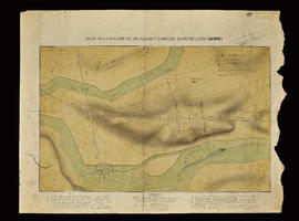 Plan de la colline de Mauchamps - commune de Juvincourt (Aisne)