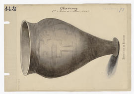 Sépultures de Chassemy - deuxième grand vase à motifs géométriques