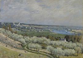 Alfred Sisley, La Terrasse à Saint-Germain-en-Laye