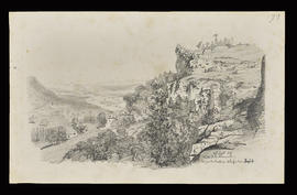 Vallée de la tourmente, vue prise des hauteurs de la fontaine (Julia? Loulié) (n°71)