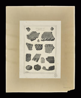 Tumulus de Villaine N°2  (Côtes-d’Or) Fragments de vases ornés